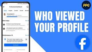 How to See Who Viewed Your Facebook Profile ?