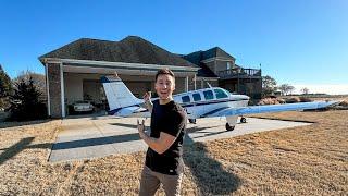 Our New Private Airport Home!