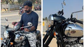 Jawa Classic 350 2024 New One| Chrome Black Ride Review First in Tamil!