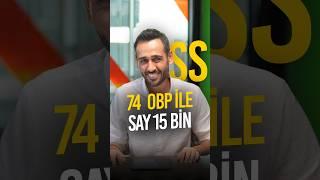 74 OBP İle Sayısal İlk 10 Bin Olur mu?