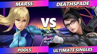 LMM Miami 2024 - Marss (ZSS) Vs. Deathspade (Bayonetta) Smash Ultimate - SSBU