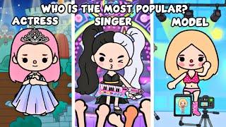 Who Is The Most Popular? Best Celebrity Stories | Sad Story | Toca Life Story / Toca Boca