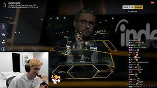 xQc and m0xyy react to S1mple's speech