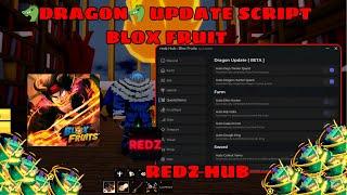 New Redz Hub Update Blox Fruit Pastebin | Auto Farm, Dragon Fruit, Mastery & More - No Key