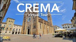 Crema, Walking in Northern Italy, where call me by your name was filmed, 4K 60fps 2021