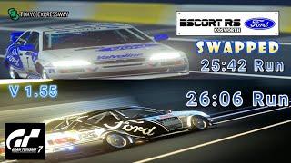 GT7 Tokyo Expressway 600 Ford Coswort Double Engine Swap Builds V 1.56