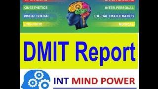 DMIT in Hindi - Characteristics of ulnar loop and radial loop