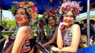 Chiang Mai Flower Festival 2024 parade & floats display