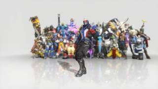 Overwatch Soldier: 76 Dance Emote Animated Wallpaper 1080p FULLHD