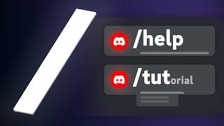 How to make Slash Commands for your Discord Bot (Discord.js)