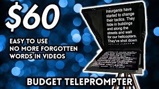 $60 Leeventi Teleprompter Review! No More Forgotten Words!