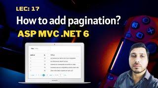 (#17) Pagination in ASP MVC  .NET 6 | jQuery Pagination | ASP MVC Pagination | .NET 6 Pagination