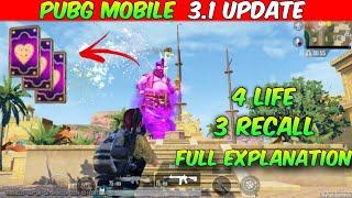 Bgmi 3 Recall In 3.1 Update Gameplay (Pubg Mobile / Bgmi) Tips And Tricks (Skyhigh Spectacle Mode)