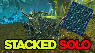 Solo Raiding For Ridiculous Loot In ARK (Small Tribes)