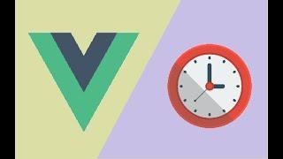 Lesson for beginners ::::: Create a Digital Clock with Vue.js