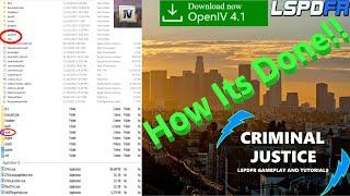 How To Install OpenIV! | Mods Folder/Patchdays Included! | #PoliceAcademy | #criminaljusticeyoutube