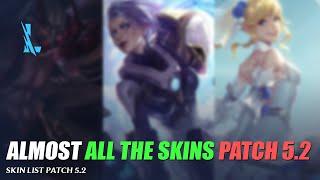 Almost All The Skins Patch 5.2 - Wild Rift