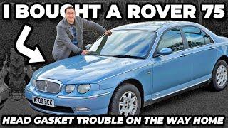 I Bought A Rover 75 - Cowley Built & Pre Project Drive - Walkaround & Review
