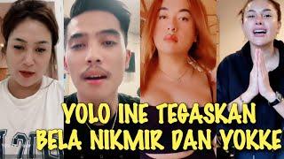 GEGER!! YOLO KLARIFIKASI KASUS YOKKE DAN DETIK DETIK YOLO INE JENGUK NIKITA MIRZANI DAN MAIL