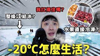 為了見比冷凍庫還冷的市集&結凍的松花江 365 EP.1 急凍哈爾濱