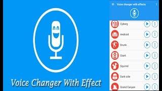 Voice Changer with Effect - Android App Review | MrReCrop