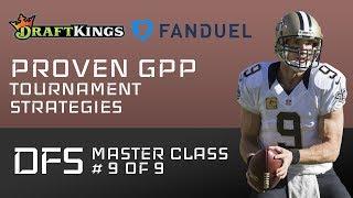 NFL DFS Tips: GPP Strategy on DraftKings & FanDuel