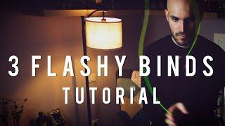 3 FLASHY BINDS + bonus - Yoyo Trick Tutorial