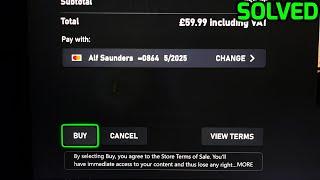 CAN'T buy games on Xbox Series S? Here's how to FIX!