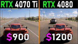 RTX 4070 Ti vs RTX 4080 | i9-13900K - Test in 8 Games | Tech MK