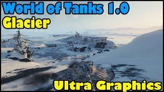 World of Tanks Glacier Map | Walkthrough With Fully Maxed Ultra Graphics