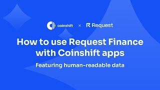 Using Request finance via Coinshift Apps