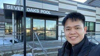 Swimming pool in Winnipeg MB Canada, Malamig Ba? #sevenoaks #winnipeg #canada