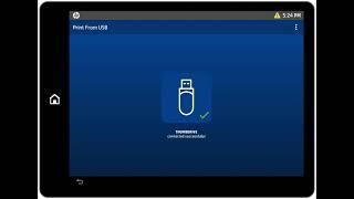 HP Workpath App - Print from USB Walkthrough