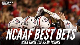 NCAAF Best Bets: Top College Football Matchups in Week Three