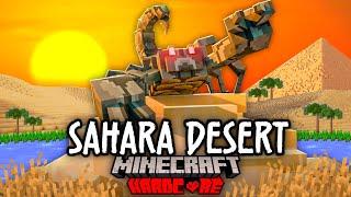 I Survived 100 Days in the SAHARA DESERT in Hardcore Minecraft!