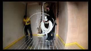 Wunda smart underfloor heating installation