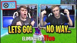 Crowd ERUPTS Spectating Mongraal DESTROYING Pros! (Fortnite World Cup Solo Finals - Game 4)