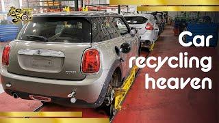 The Future of Vehicle Recycling - Cars stripped, boxed and on eBay within hours!