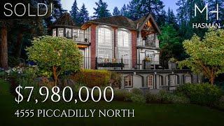 A Magnificent Luxury Residence on a Gated .77 ACRE OCEAN ESTATE IN West Vancouvers Caulfeild Enclave