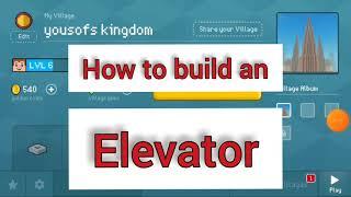 block craft 3d: building simulator, how to build an elevator , simple trick,