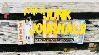 3 ways to decorate playing cards & making mini Junk Journals #howto