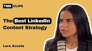 How to Build an Audience on LinkedIn – Lara Acosta | TME Clips