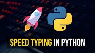 Speed Typing Test in Python