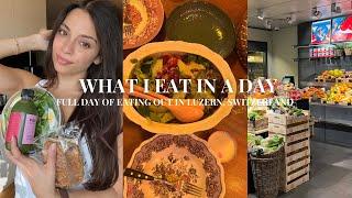 Full Day of Eating Out in Luzern, Switzerland - Favorite Restaurants - How Much it Costs
