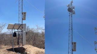 WISP Repeater Tower: Bridging 72 km of Connectivity!