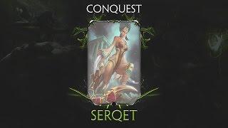 SMITE Season 4 Conquest - Serqet Jungle | 14 KILLS 0 DEATHS! (1080p 60fps)