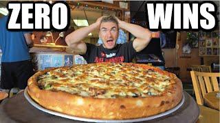 IMPOSSIBLE "SUPER SAVAGE" DEEP DISH PIZZA CHALLENGE | Austin Texas