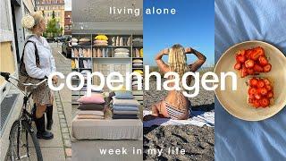 living alone in copenhagen | summer week in my life