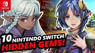 TOP 10 BEST Nintendo Switch Hidden Gems !