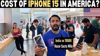 Buying iPhone 15 Pro Max from APPLE'S BIGGEST STORE: NEW YORK! 